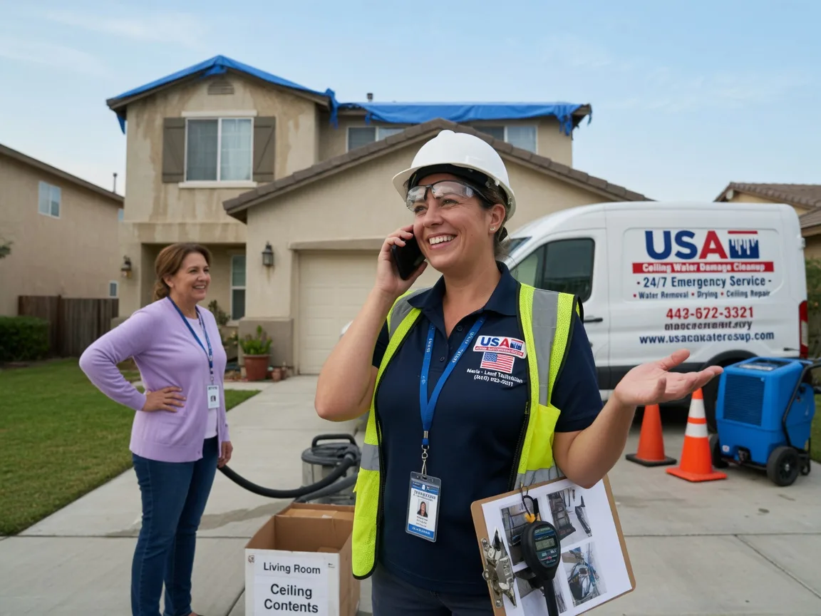 Ceiling Water Damage Restoration South Vienna, OH FAQs