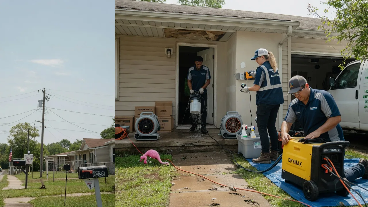 Storm Damage Water Removal in South Vienna, OH near me